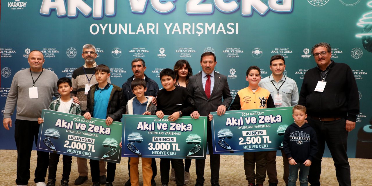 Karatay akıl ve zeka oyunları yarışmasında final heyecanı