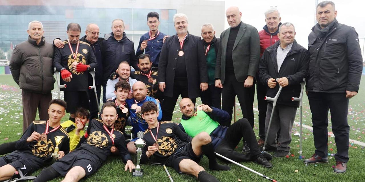 Konya ekibi ampute futbolda 1. lige yükseldi