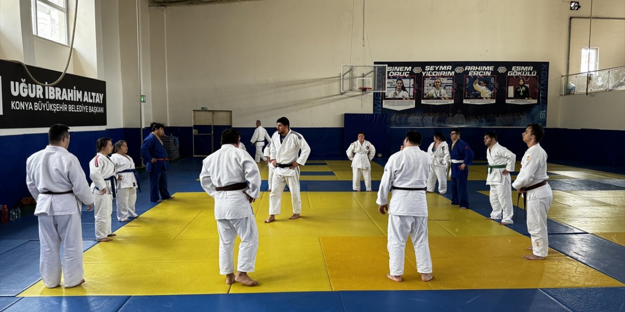 Down sendromlu judocular, Trisome Oyunları'na Konya’da hazırlanıyor
