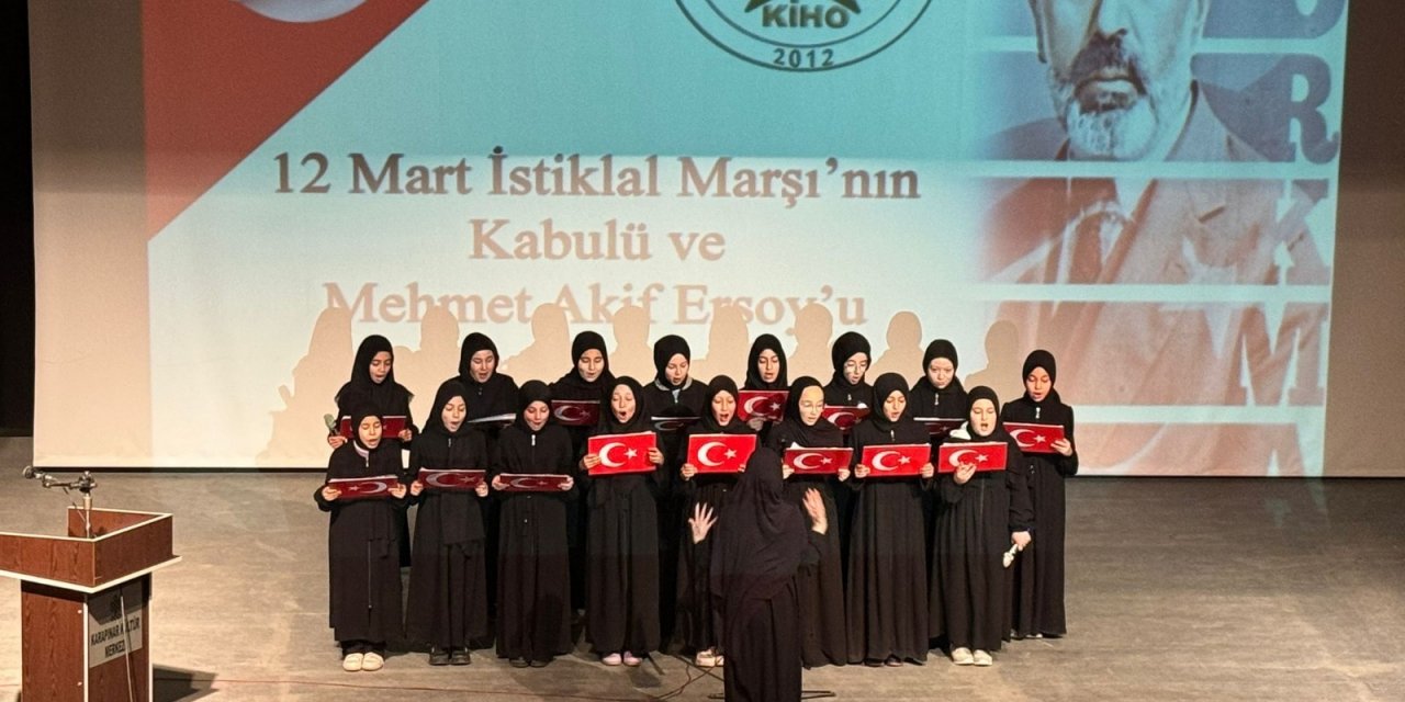 Karapınar’da Milli Şairimiz Mehmet Akif Ersoy anıldı