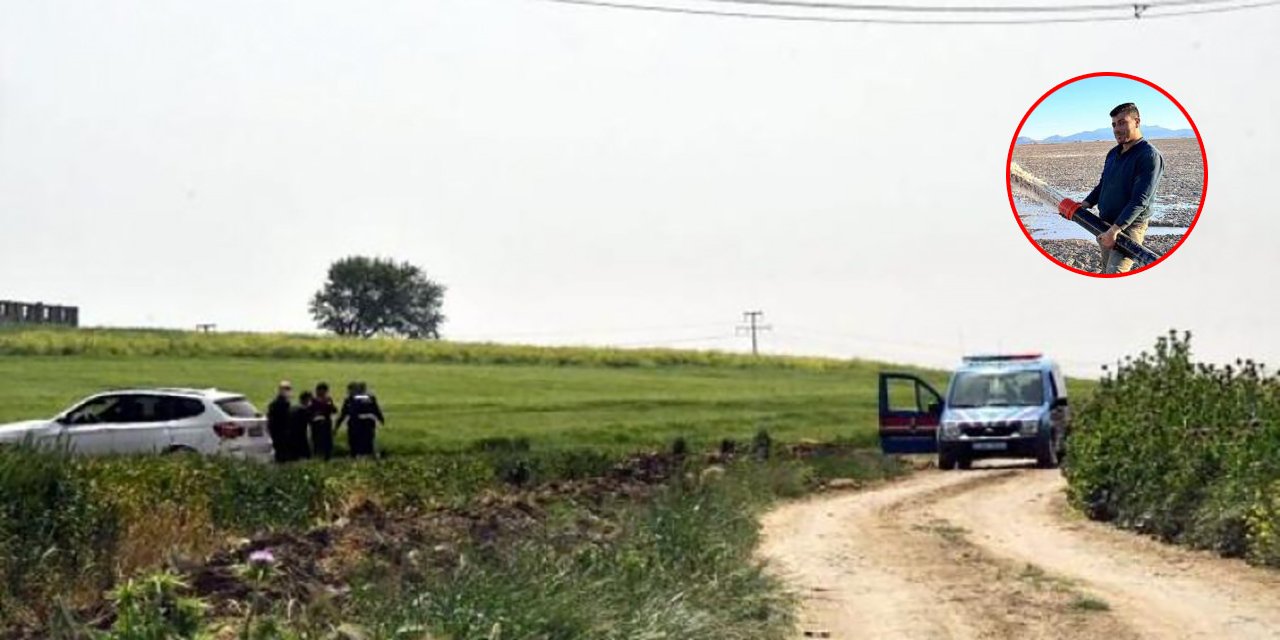 Konya’da tarlada akıma kapılan çiftçi hayatını kaybetti