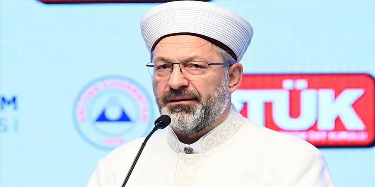 Diyanet İşleri Başkanı Erbaş: Medya, İslam’a yönelik nefret söylemlerinin en etkin faktörü