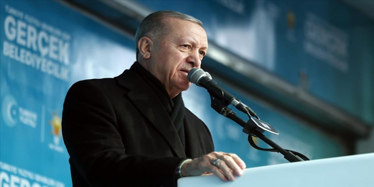 Cumhurbaşkanı Erdoğan: Kirli oyunun hesabı 31 Mart'ta sandıkta sorulacak