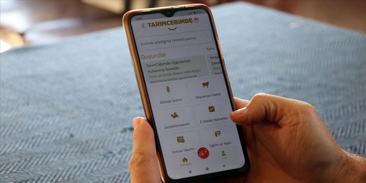 Tarım Cebimde uygulamasına yeni bir modül eklendi
