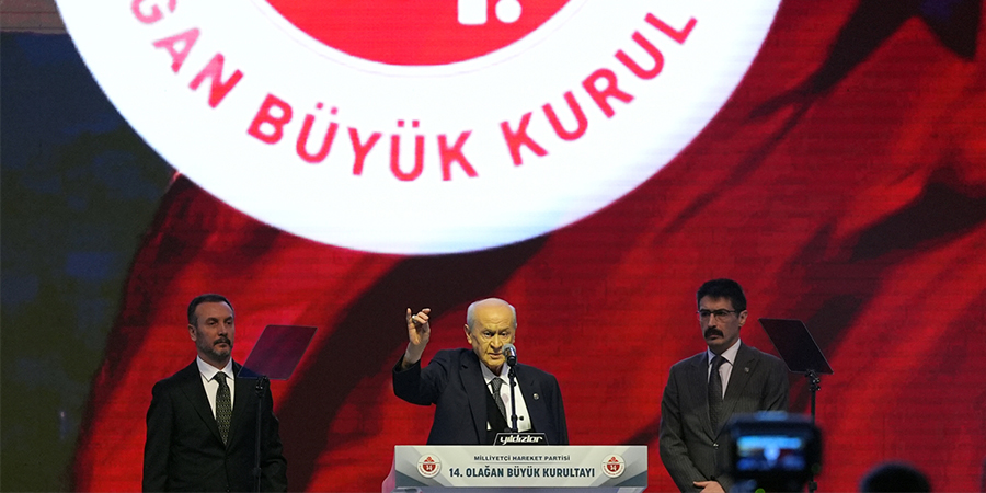 MHP Lideri Devlet Bahçeli 11. kez Genel Başkan seçildi
