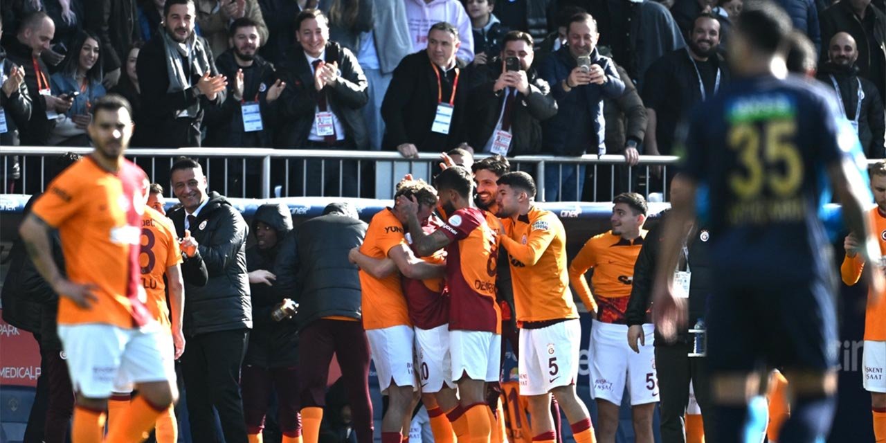7 gollü maçta kazanan Galatasaray