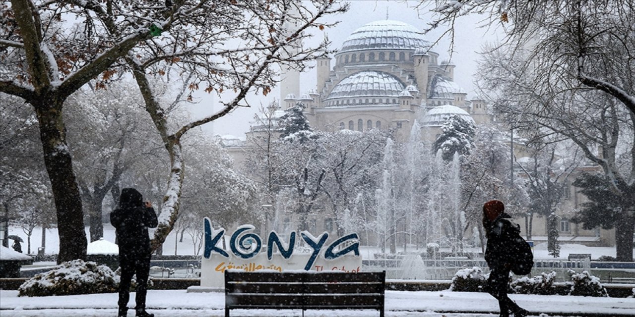 Meteoroloji, Konya'da kar yağışı tahmininde ısrarlı