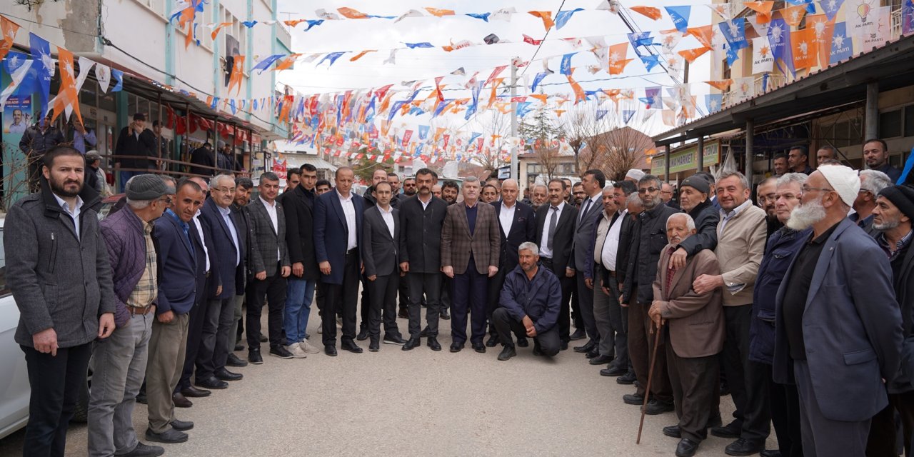 Tahir Akyürek, Konya’nın 3 ilçesinde vatandaşlarla buluştu