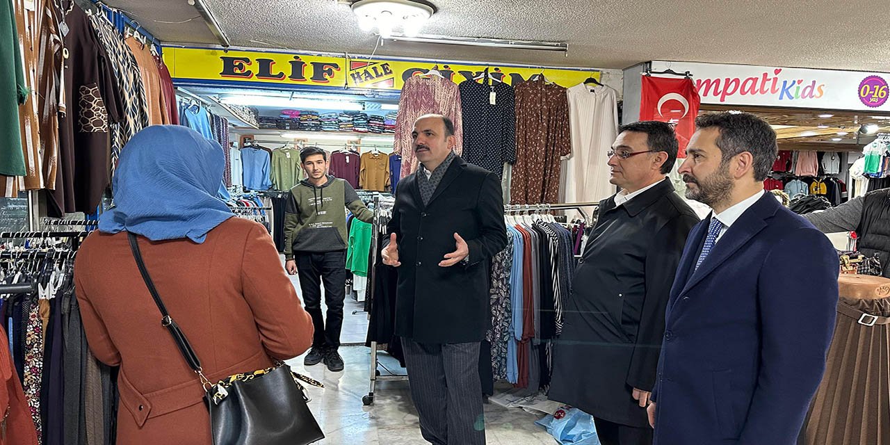 Başkan Altay, Konya’da iş merkezleri esnafıyla buluştu
