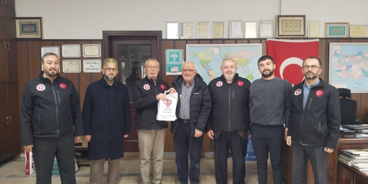 Konya’daki esnaflara vaiz ve din görevlilerinden ziyaret