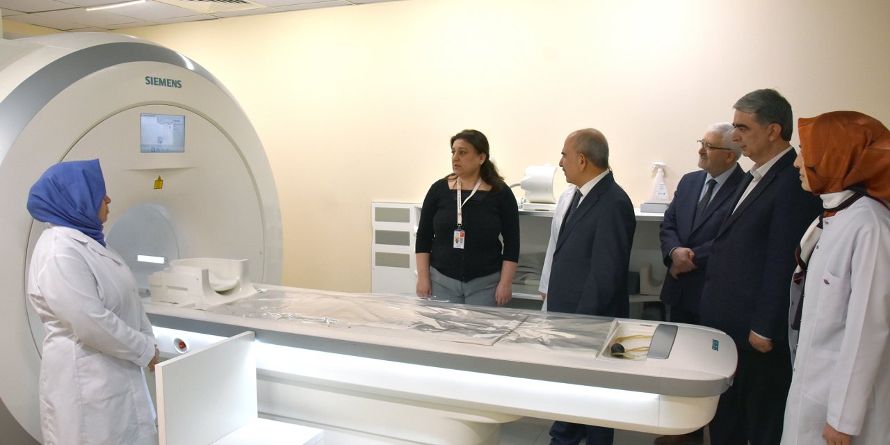 Konya Şehir Hastanesi’ne son teknoloji MR cihazı kuruldu