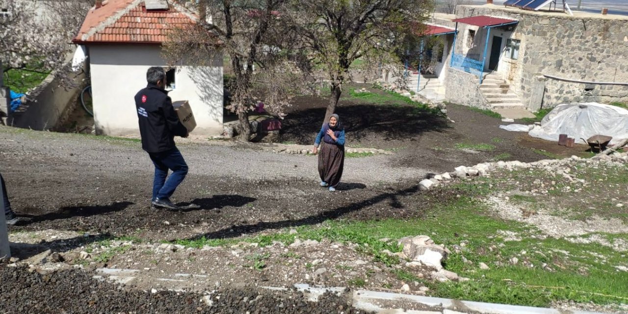 Konya'nın en ücra mahallelerine Ramazan bereketi ulaşıyor