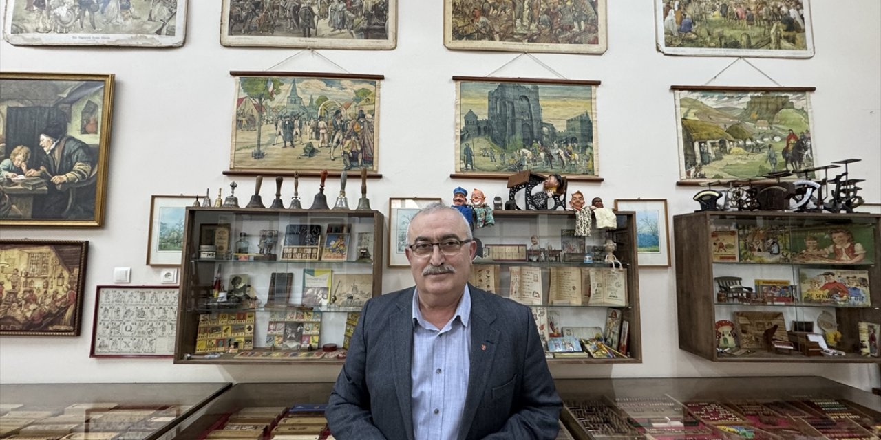 Konya mezunu Ali Yağcı, kurduğu müze ile ziyaretçilerin hafızalarını tazeliyor