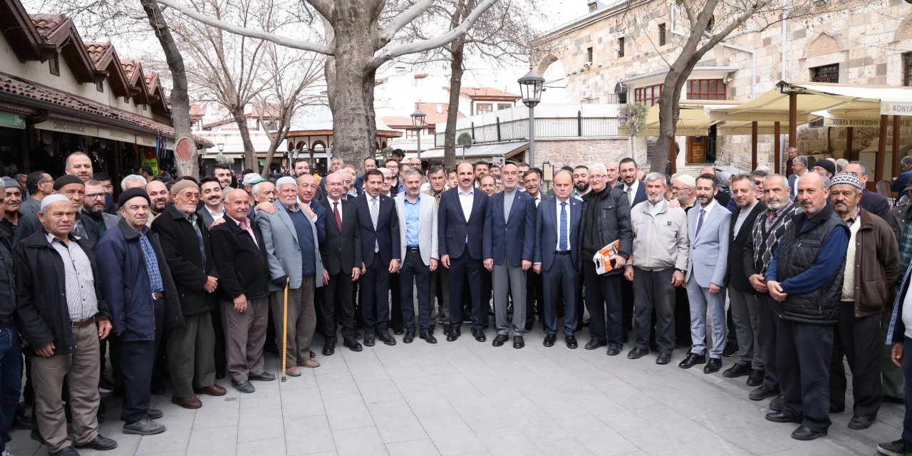 Başkanlar Altay, Pekyatırmacı, Kavuş ve Kılca Konyalılardan destek istedi