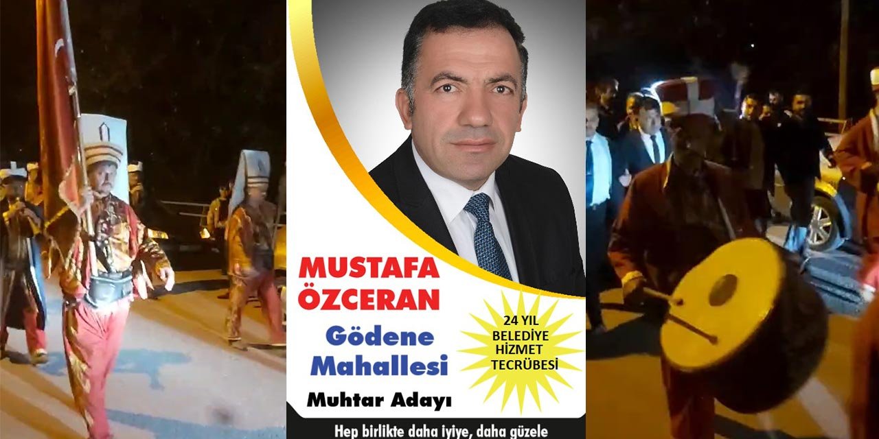 Konya’da seçimi kazanan muhtar böyle kutlama yaptı