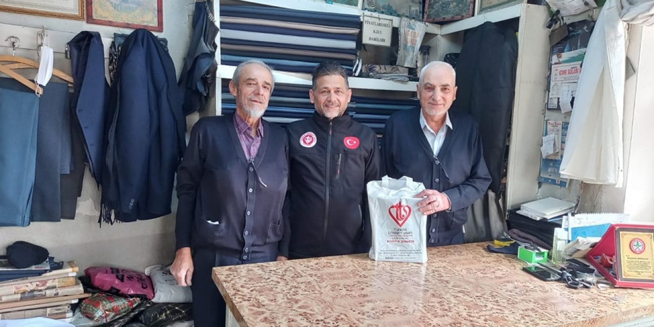 Konyalı esnaflar vaiz ve din görevlileri tarafından ziyaret edildi