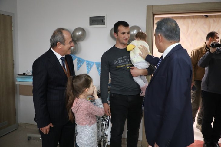 Konya Valisi Toprak, Farabi Hastanesini ziyaret etti