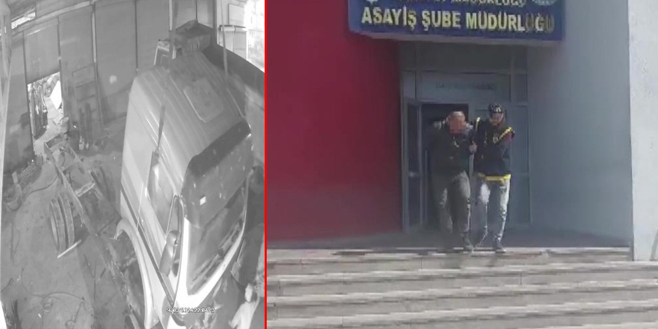 Konya’da çalınan kamyonu parçalayan şüphelinin ifadesi ortaya çıktı