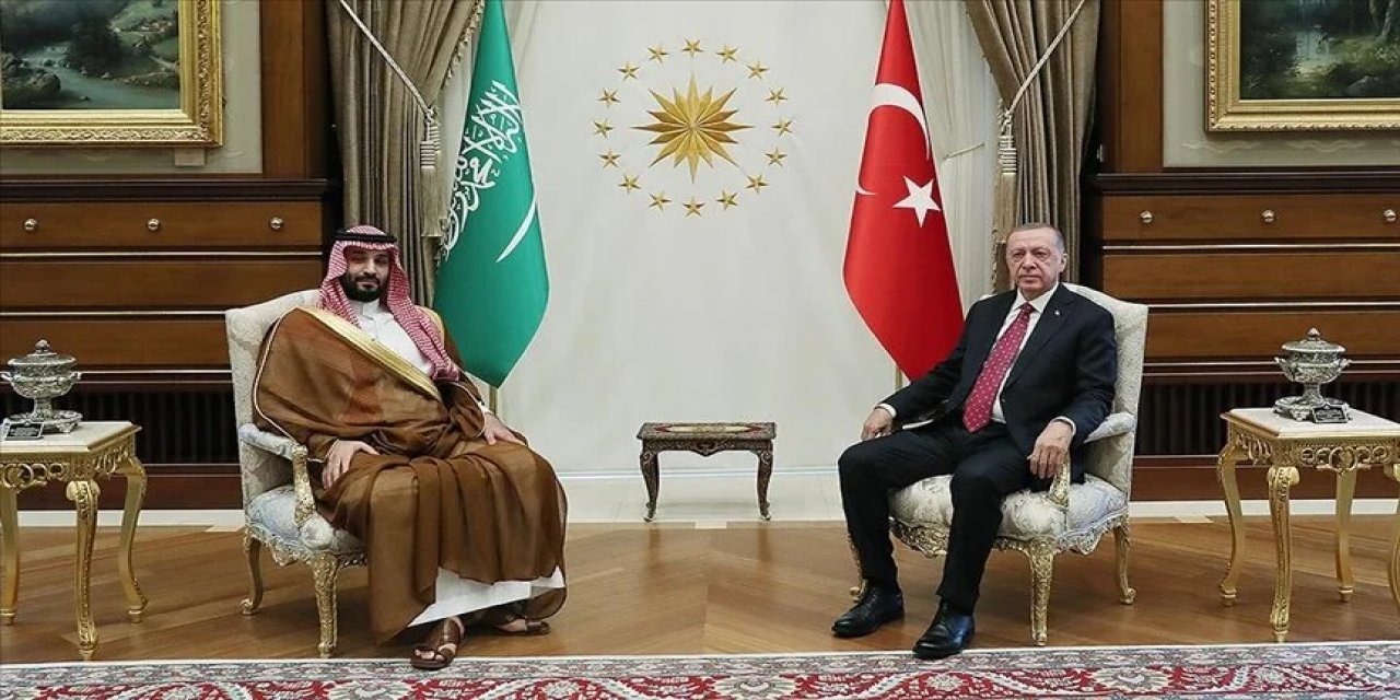 Cumhurbaşkanı Erdoğan, Suudi Prensi Selman ile görüştü