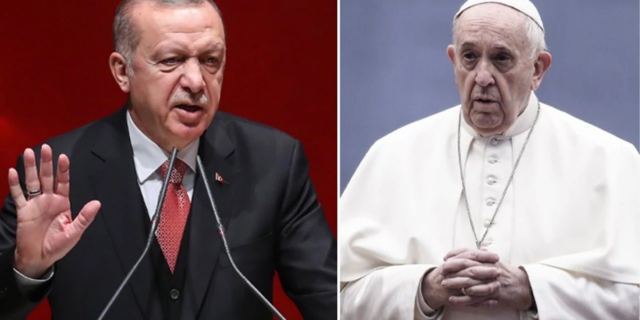 Cumhurbaşkanı Erdoğan'dan Papa'ya 'Gazze' mektubu