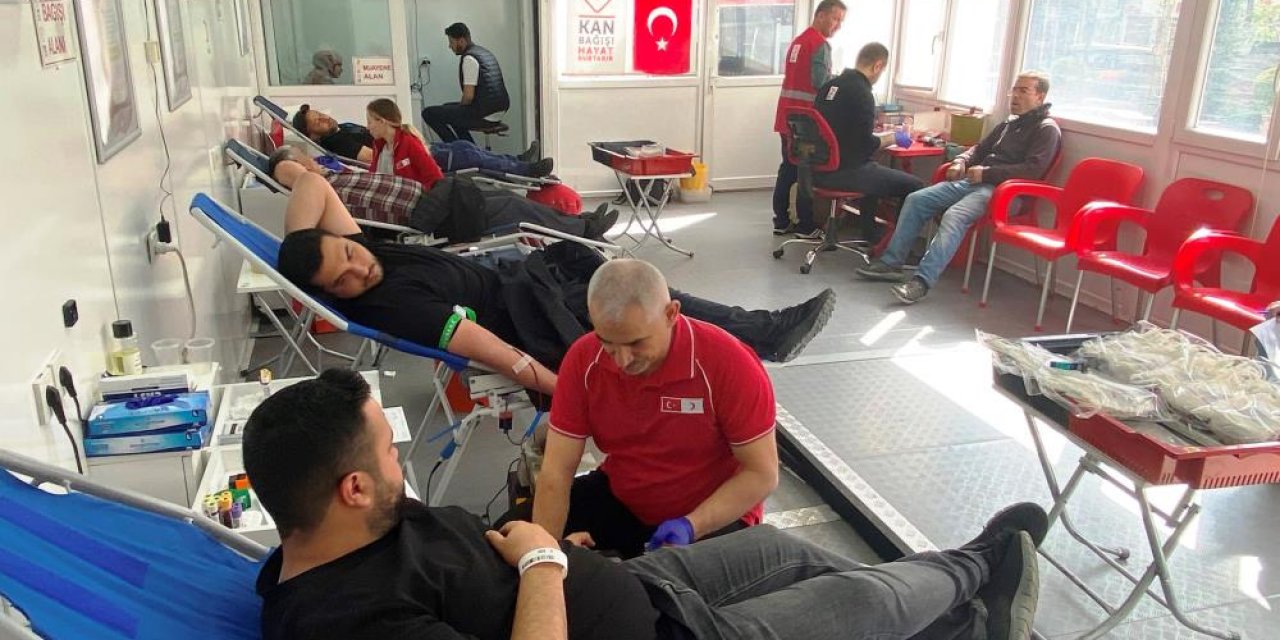Konya’da kan bağışı kampanyası! 90 ünite toplandı