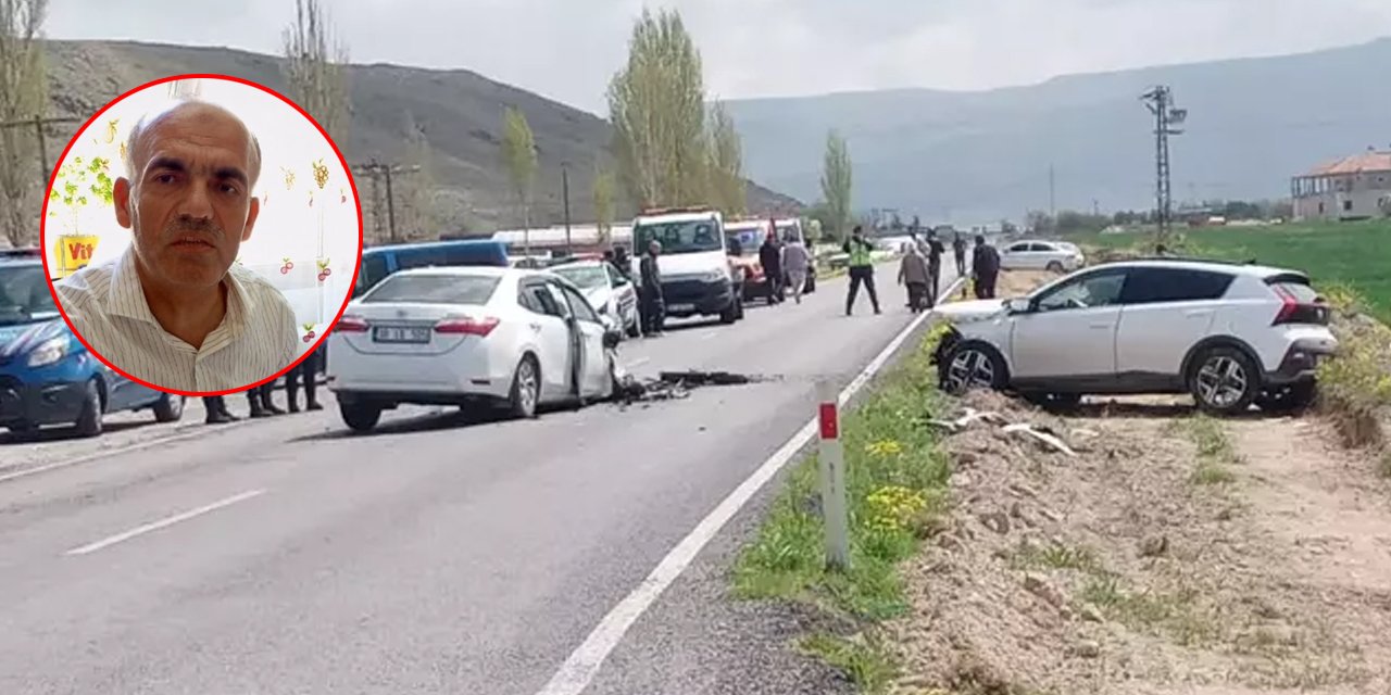 Konya’da görevli öğretmen feci kazada can verdi