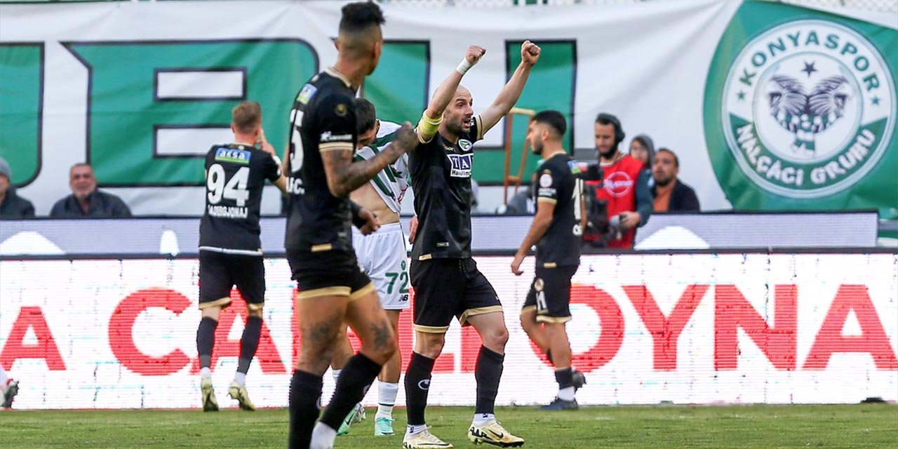 Alanyaspor 2 golle kazandı, Konyaspor kendini ateşe attı