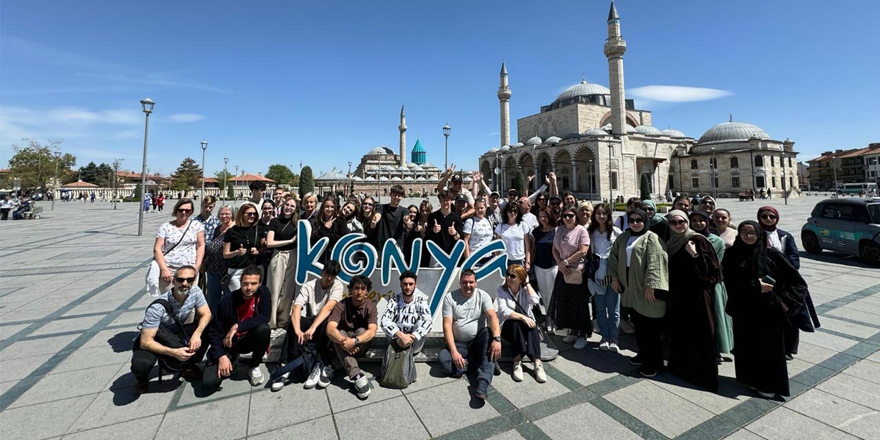 5 ülkeden 58 öğretmen ve öğrenci Konya’da buluştu