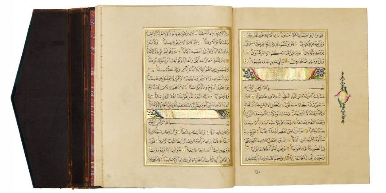 El yazması Kur’an-ı Kerim 4 milyon 655 bin TL’ye satıldı