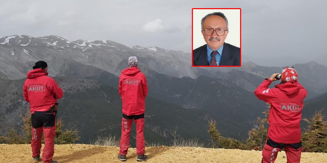 4 gündür dağda Konyalı kayıp öğretim üyesi aranıyor