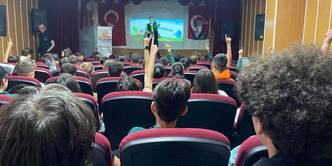 Konya’da öğrencilere Su Verimliliği Seferberliği anlatıldı
