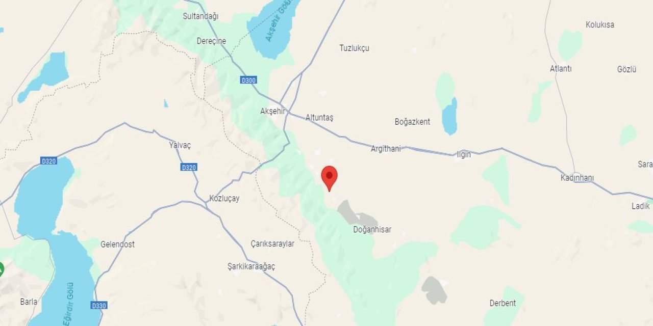 AFAD duyurdu! Konya’da deprem meydana geldi