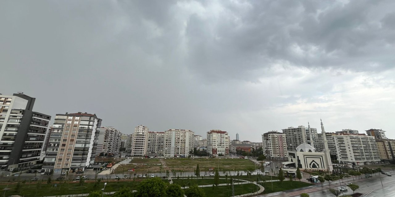 Konya’da beklenen yağış başladı! Yarın için de yeni uyarı geldi