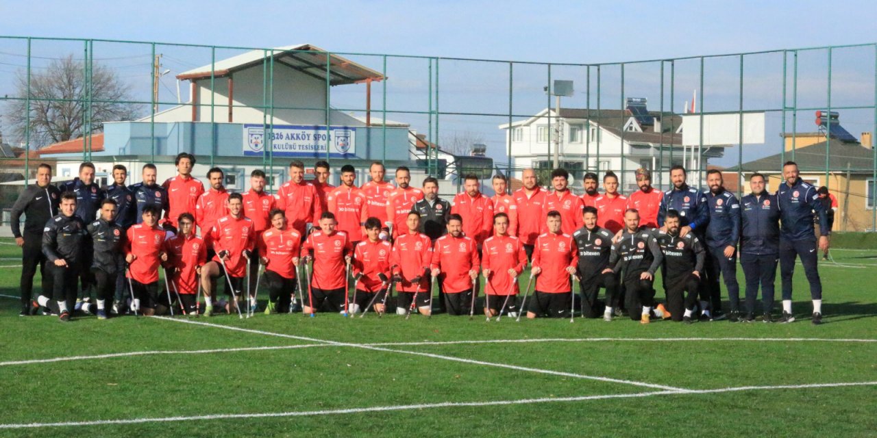 Ampute Milli Futbol Takımı'nın Fransa'daki maç programı belli oldu