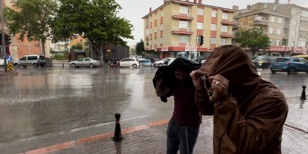 Konya'ya Nisan'da düşen yağış miktarı belli oldu