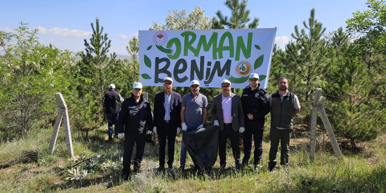 Konya'da "Orman Benim" etkinliği gerçekleştirildi