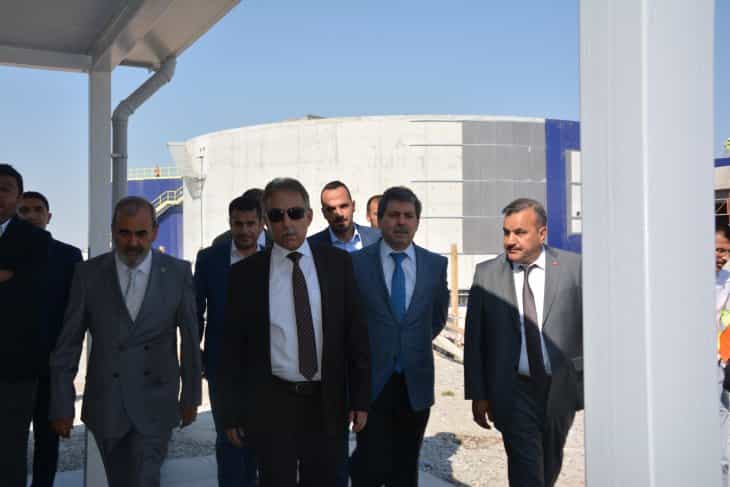 Vali Toprak Çumra'daki biogaz tesisini gezdi