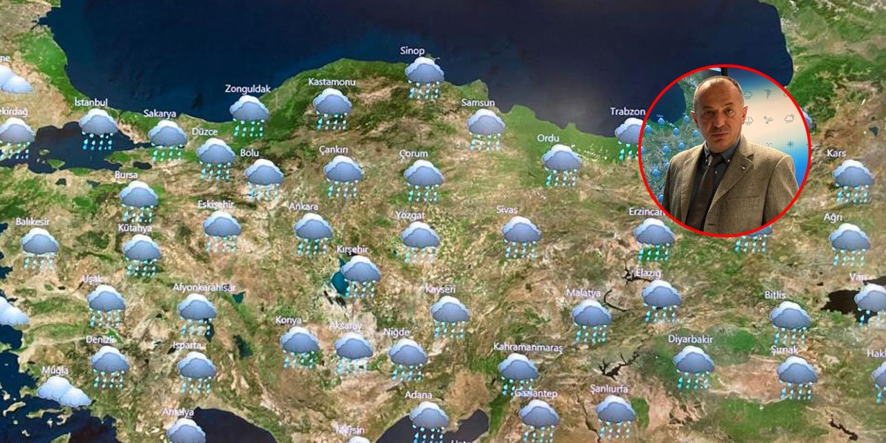 Hafta sonu Konya’da sağanak yağış etkili olacak