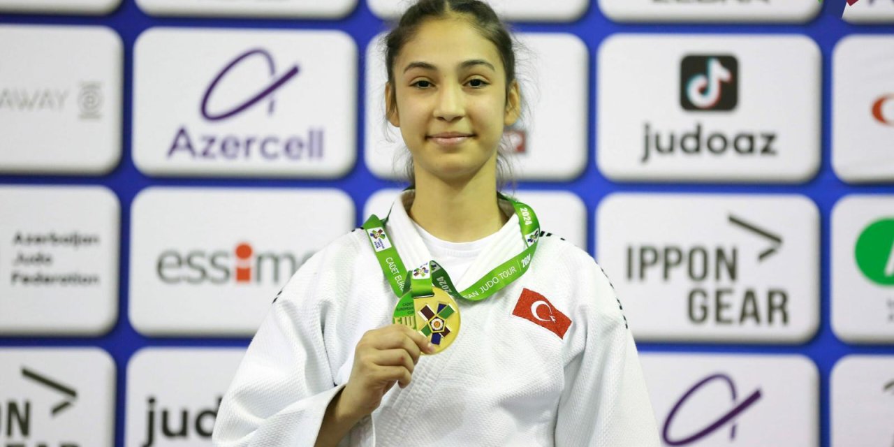 Konyalı judocu Havva Sena Tokmak’tan altın madalya