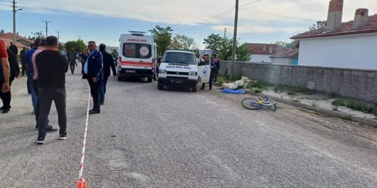 Konya’da okul servisinin çarptığı Muhlis Okutan hayatını kaybetti