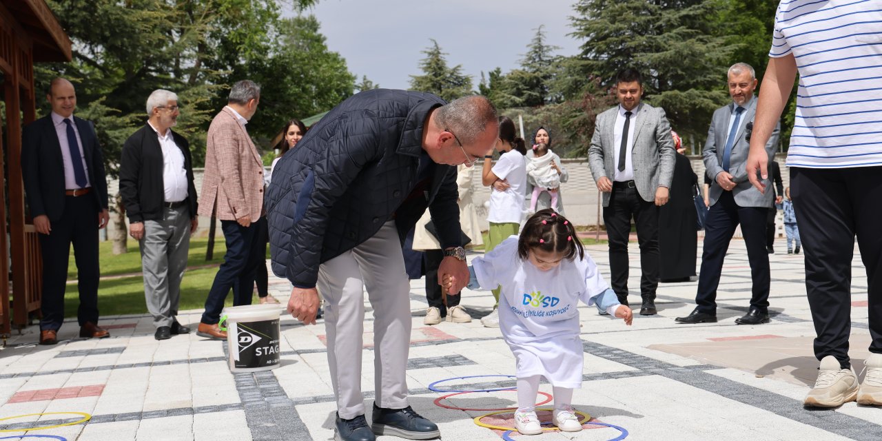 Başkan Kavuş, Konya’nın DOSD’unda özel çocuklarla eğlenceli vakit geçirdi