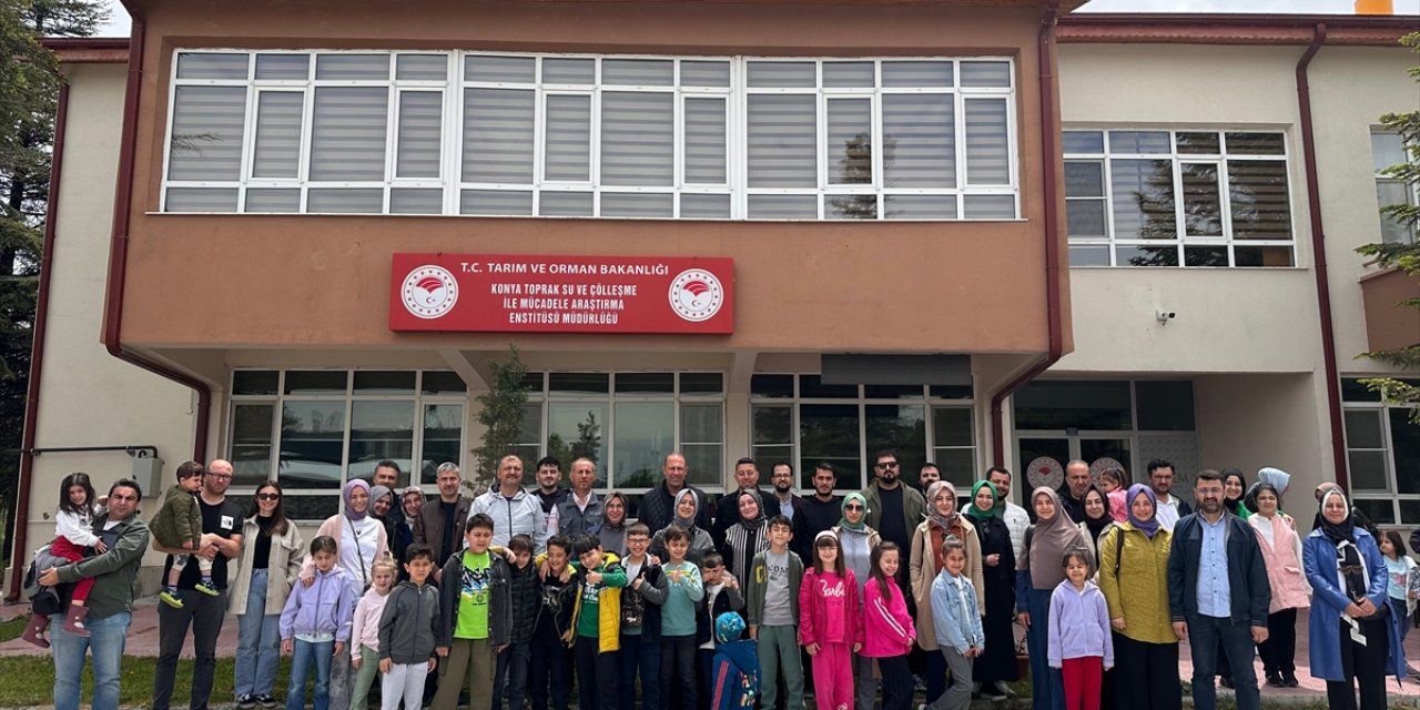 Konya’da öğrencilere erozyonla mücadele çalışmaları anlatıldı