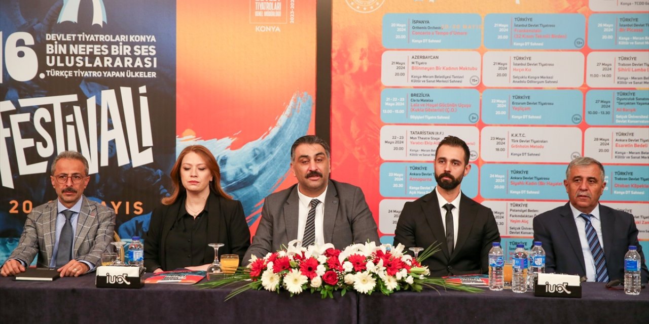 Konya’da Uluslararası Türkçe Tiyatro Yapan Ülkeler Festivali