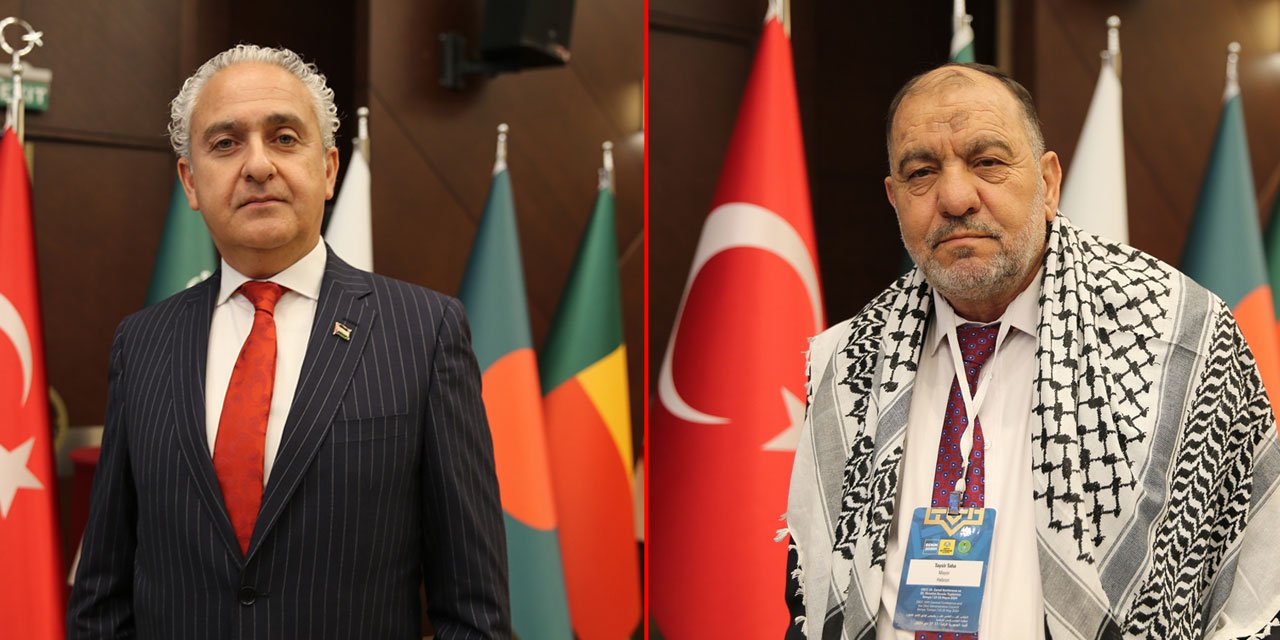 Filistinli Belediye Başkanları Konya’da konuştu