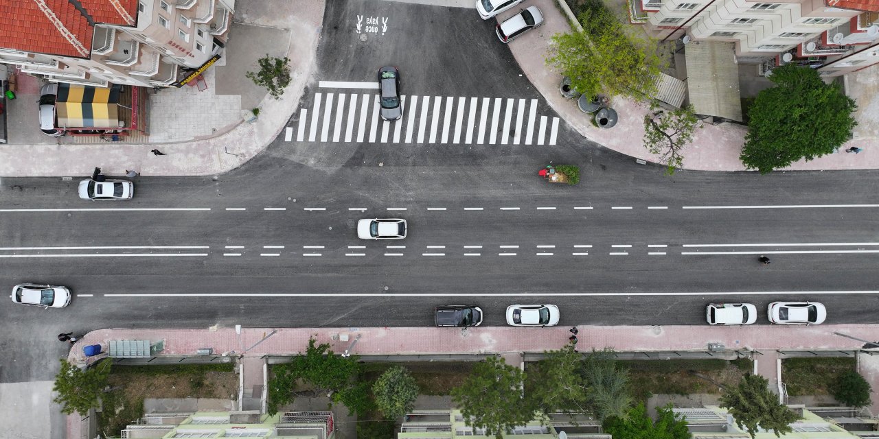 Konya’da bir cadde daha konforlu hale getirildi