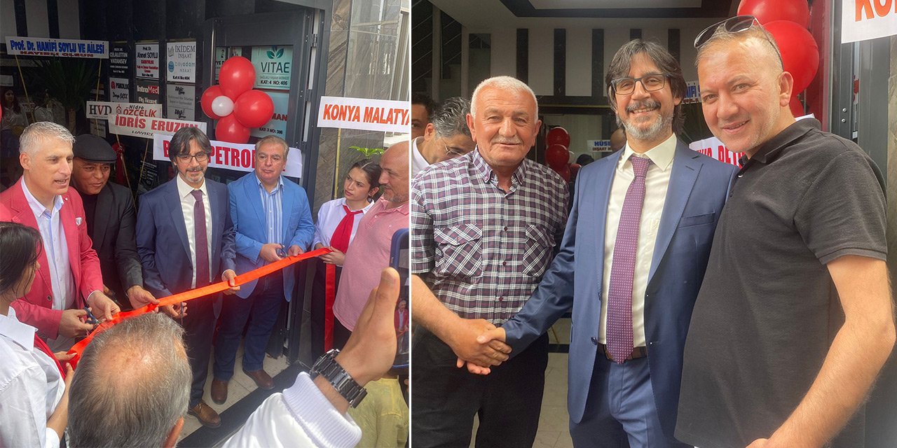 Konya’nın ünlü kalp doktoru yeni muayenehanesini açtı