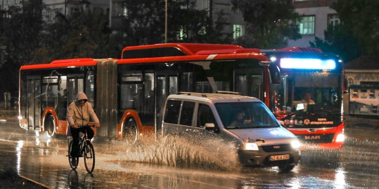 Konya, dün Türkiye’de en çok yağış alan 2. il oldu