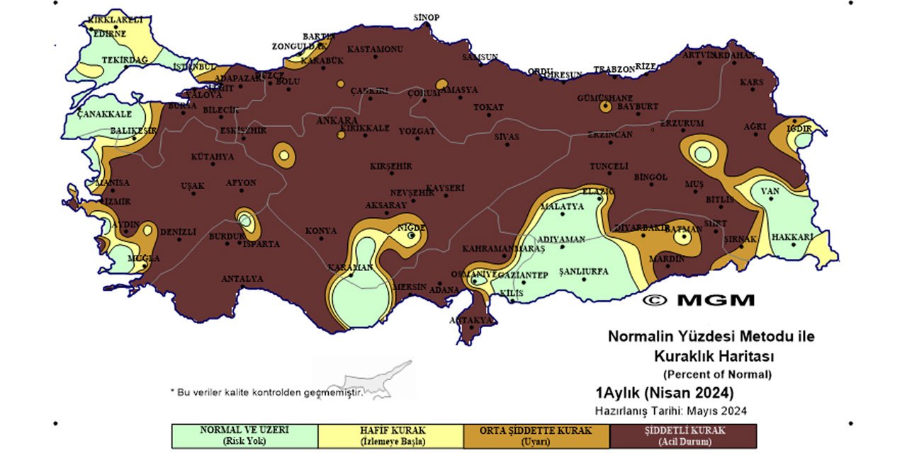 Korkutan tablo! Konya’ya yine kara listeye girdi