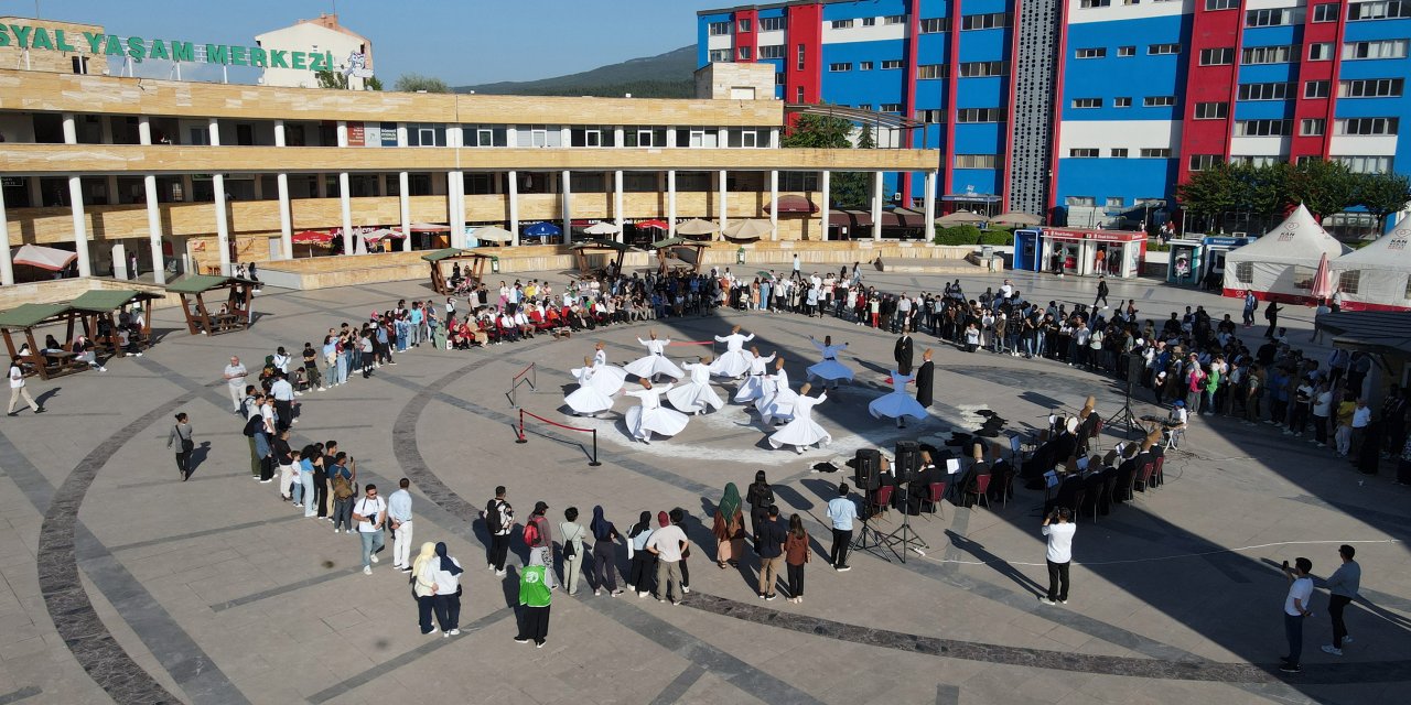 Konya ekibinden Karabük Üniversitesi'nde hayran bırakan gösteri