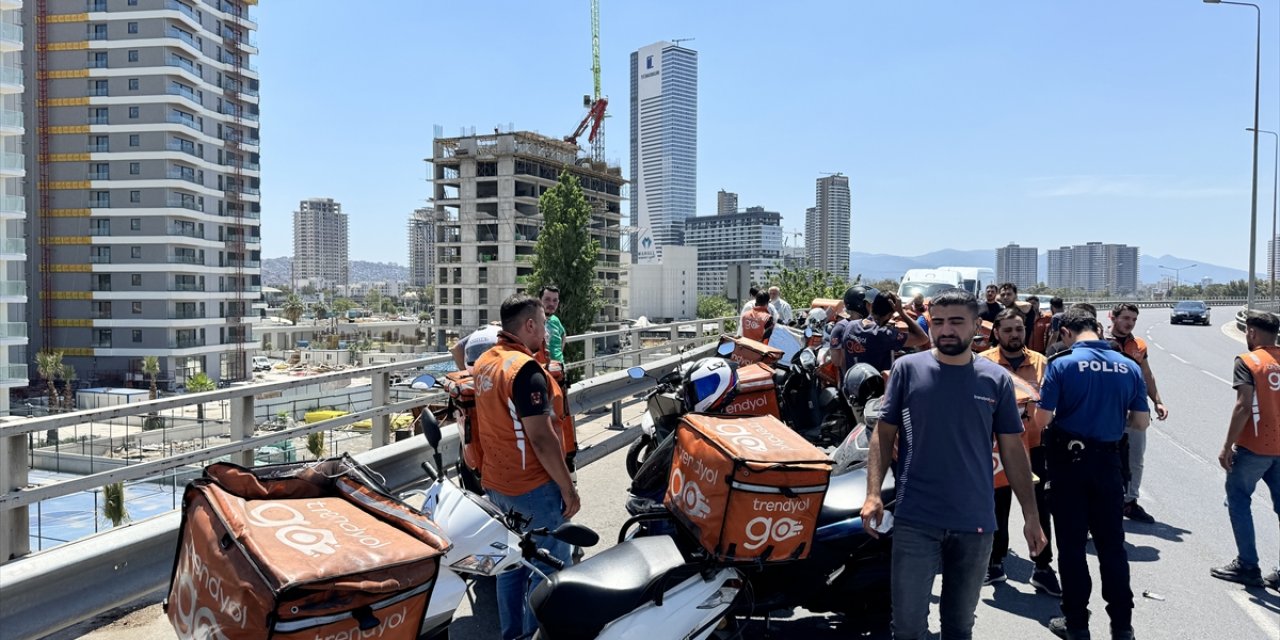 Bariyere çarpan üniversiteli motokurye öldü